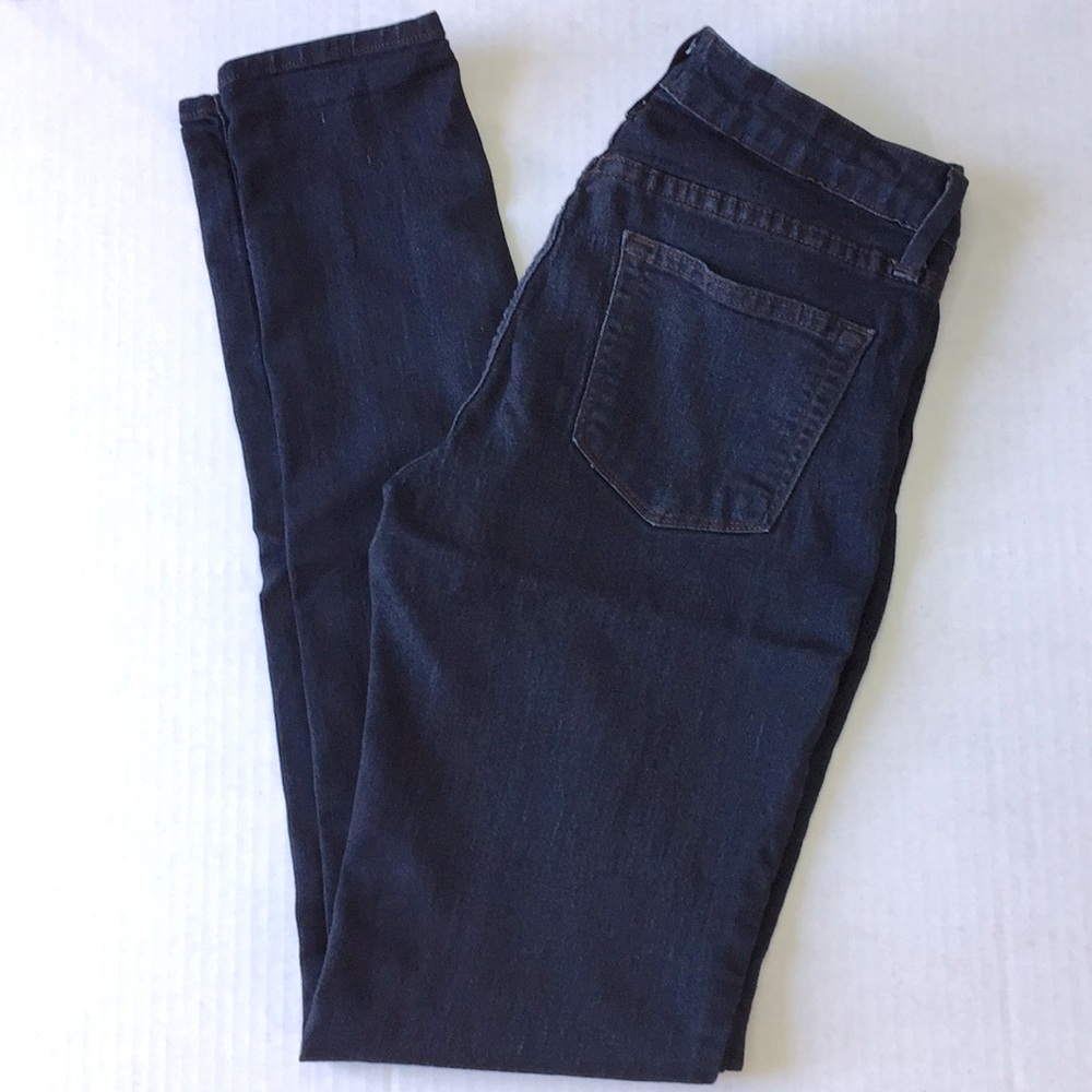 Just Black Mid-Rise Dark Wash Skinny Jeans 27